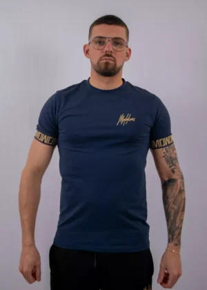 Malelions venetian t-shirt navy