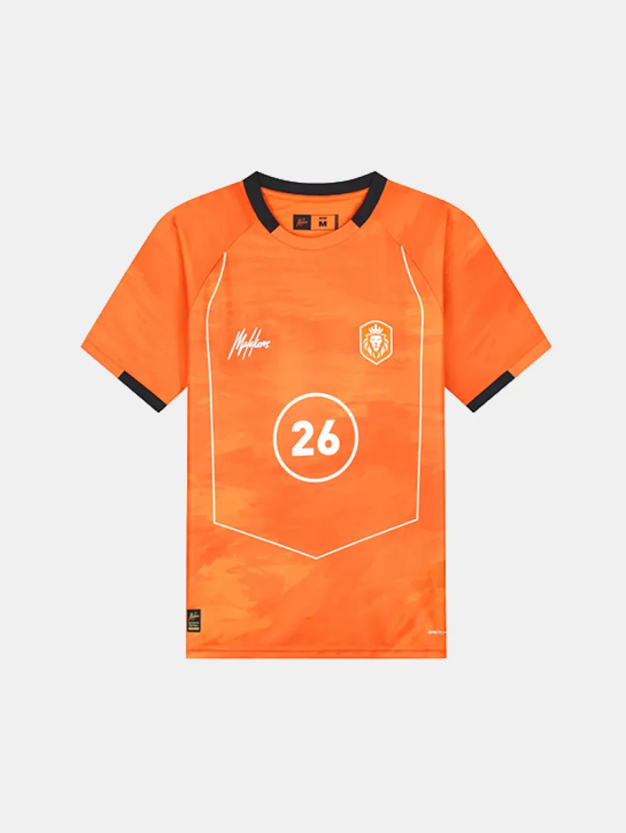 Malelions world cup 2026 football t-shi orange