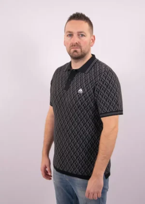 Moose Knuckles m16mk650h 1918 black/cement monogram