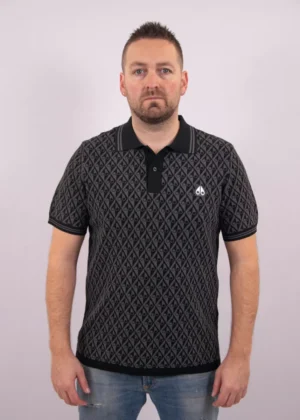 Moose Knuckles m16mk650h 1918 black/cement monogram