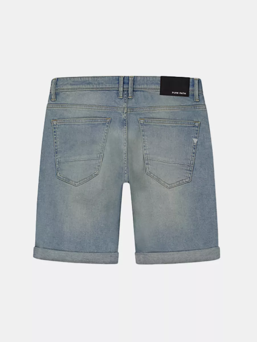 Purewhite the miles w1621 88 denim blue green
