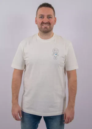Wrong Friends akron t-shirt coconut white