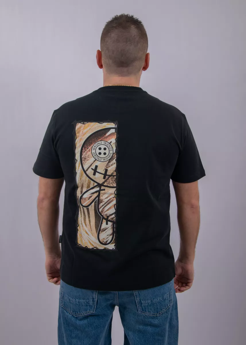 Wrong Friends cabri t-shirt black