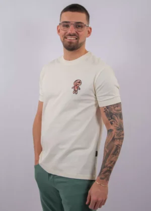 Wrong Friends cabri t-shirt coconut white