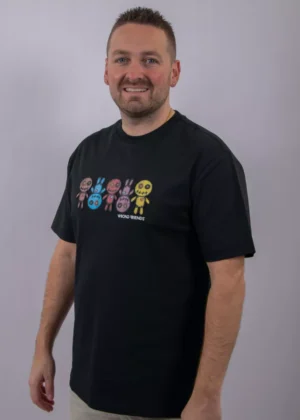 Wrong Friends franklin t-shirt black