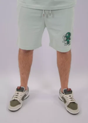 Wrong Friends maupin shorts light green
