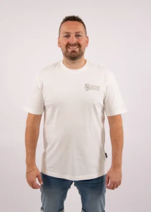 Wrong Friends zamora t-shirt coconut white