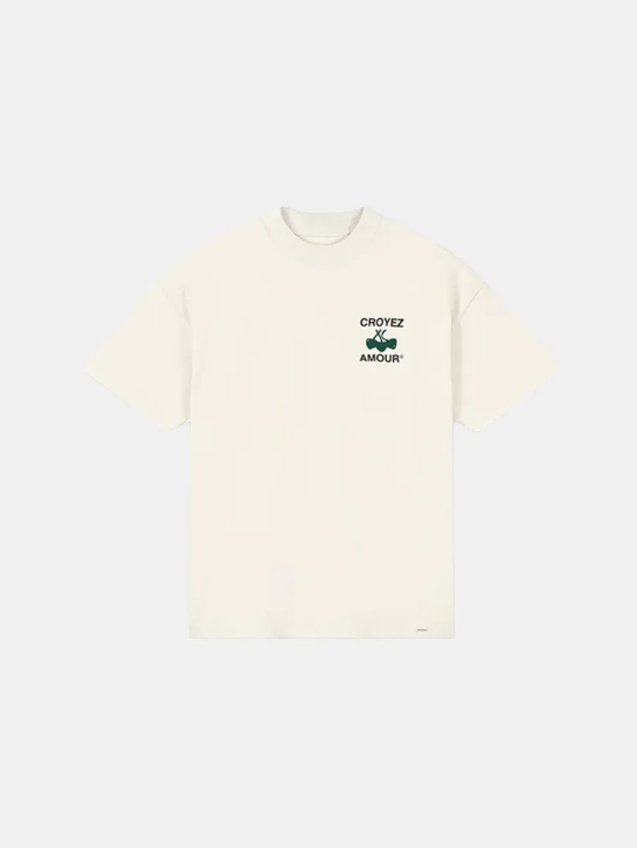 Croyez amour t-shirt off-white