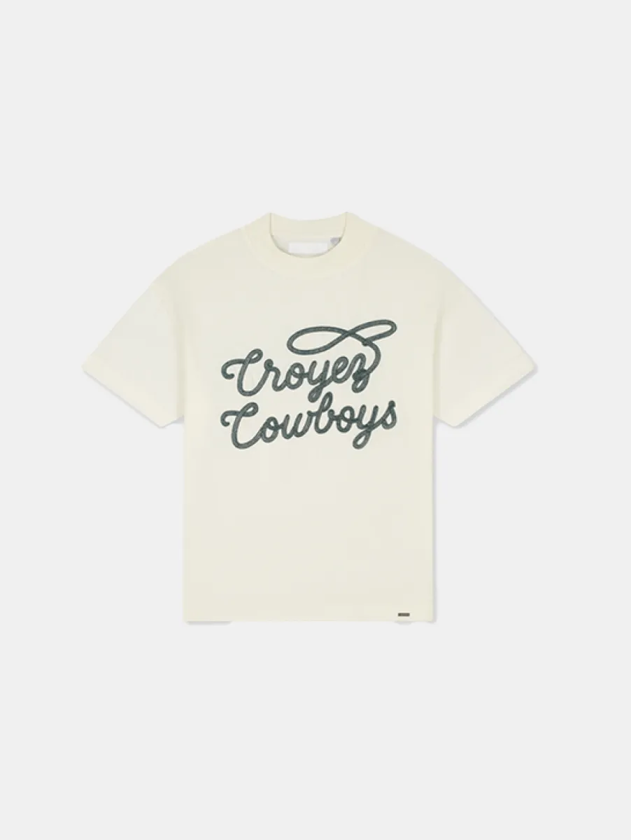 Croyez cowboys t-shirt off-white