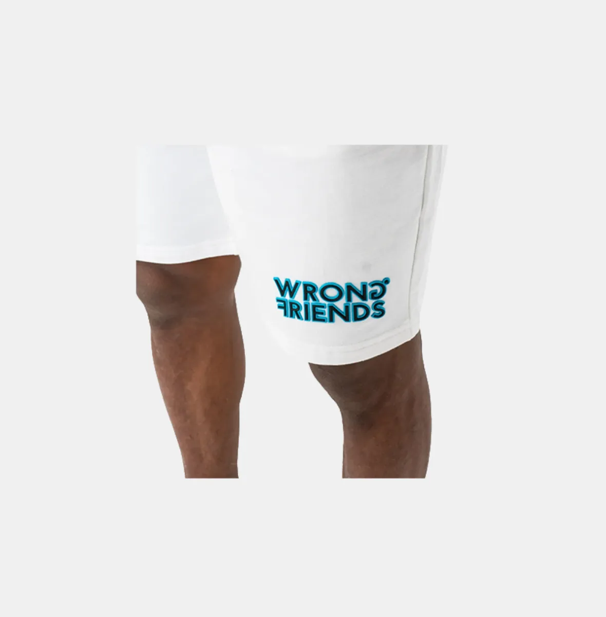 Wrong Friends idoha shorts coconut white