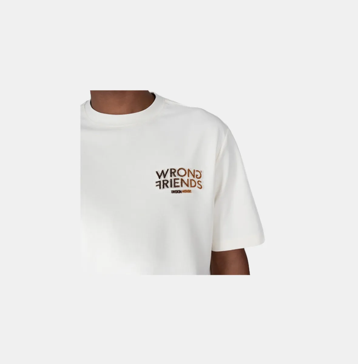 Wrong Friends simi valley t-shirt beige-brown