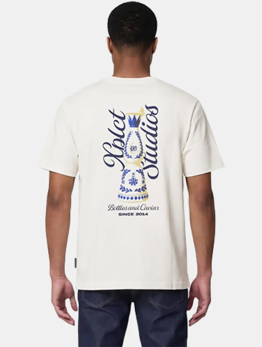 XPLCT caviar tee off white